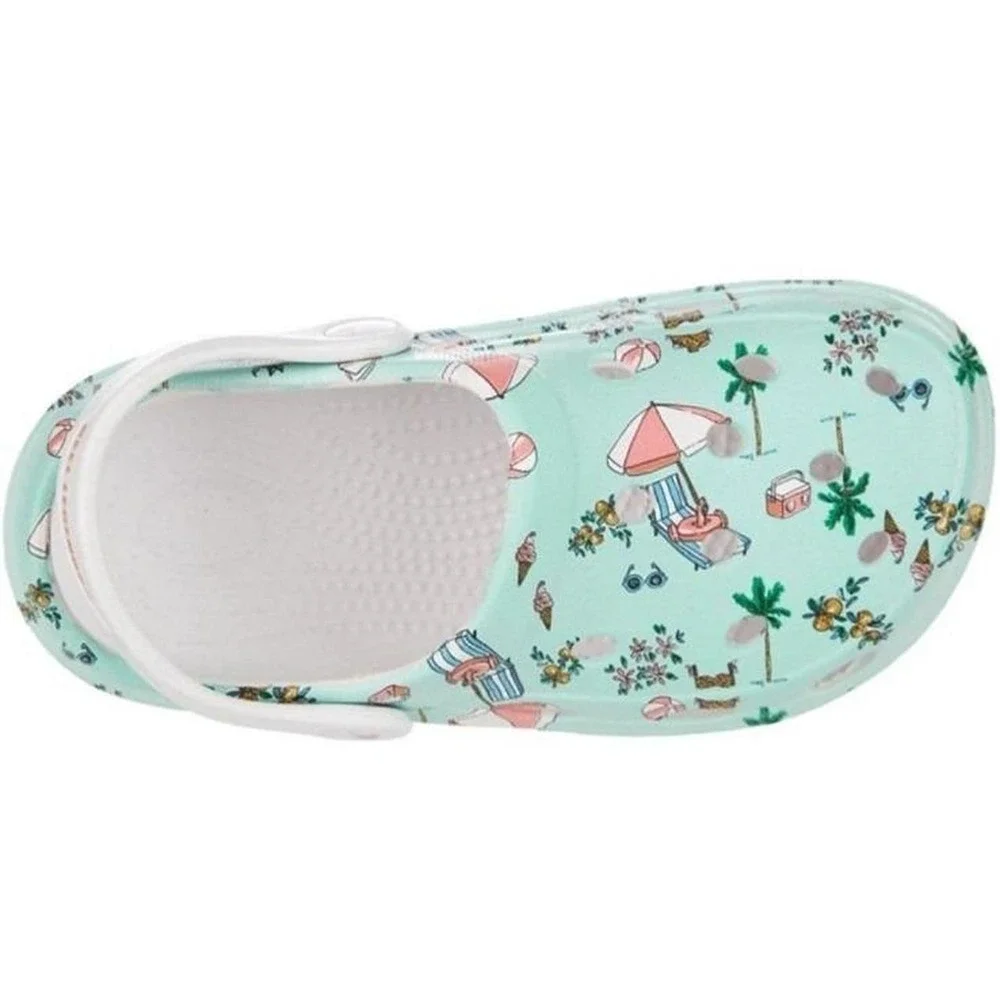 New With Tags: Reel Legends Beach Happy Kid's Size 13 Lakeshore Clogs Waterproof